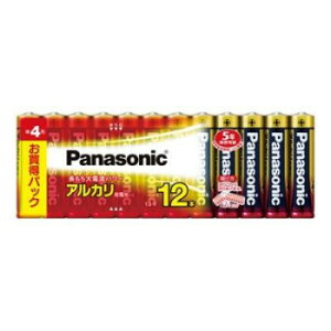 アルカリ乾電池 単4×12P LR03XJ/12SW【送料無料】 メール便対応商品