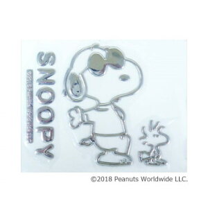 SNOOPY スヌーピー エンブレムステッカー C SN107【送料無料】 メール便対応商品