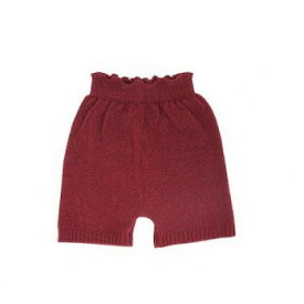 カシミヤ混ニットパンツ M〜L ワイン 008601321【送料無料】