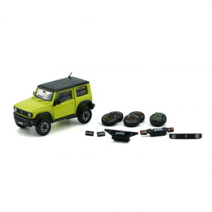 ビ-エムクリエイションズ スズキ ジムニー (JB74) 19 キネティックイエロー/ブラックトップ RHD 1/64スケール 64B0269【送料無料】