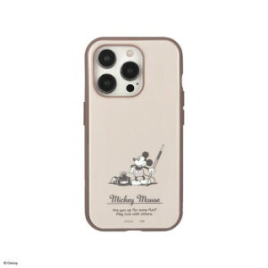 �f�B�Y�j�[ IIIIfit iPhone15 Pro�Ή��P�[�X �~�b�L�[�}�E�X DNG-151MK�y���������z ���[���֑Ή����i