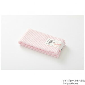 みやざきタオル 今治シャンプータオル フェイスタオル 34cm×100cm No.2 ベイビーピンク【送料無料】