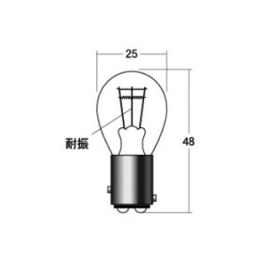 MH}cV}@Md(1) 12v23/8w HD S25 BAY15D@1P3410Hyz