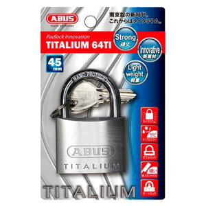 ABUS(AoX)@TITALIUM싞 45mm 3{L[ BP64TI45KD 00721290yz [֑Ήi