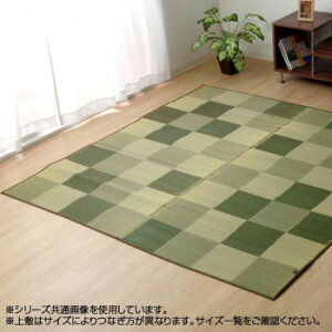�����Y �������O�J�[�y�b�g �w�u���b�N�x �O���[�� ��140×200cm 8220800�y���������z