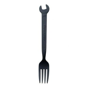 佐藤金属興業 スパナブラック デザートフォーク【送料無料】 メール便対応商品