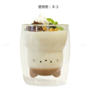 �ϔM �A�j�}�� �O���X 270ml 1�� �l�R �V���N�} �C�k �R�b�v �K���X�R�b�v �J�t�F�O���X �_�u���E�H�[�� ��d�\�� �ϔM�K���X �z�b�gOK �J�t�F �^���u���[�O���X ���킢�� ������� �k�� �V���v