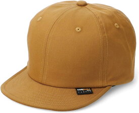 ベーシックエンチ 【Cordura Chino Ball Cap】 コーデュラ チノ ボール キャップ アンパイヤ 日本製生地 耐久性 撥水性 軽量 帽子 ショートつば つば短 レディース メンズ フリーサイズ 調節可能 アジャスター アウトドア ワークウェア (ベージュ)