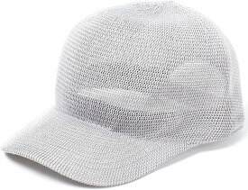 [ベーシクエンチ] Basiquenti Solid Thermo Cap キャップ 帽子 通気性 レディース メンズ　メッシュ 涼しい 熱中症 キャンプ BBQ 海 プール（グレー）