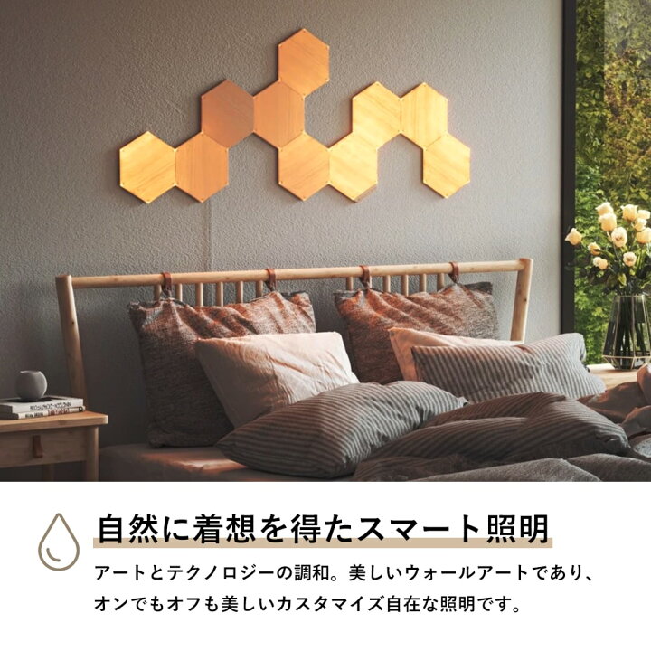 楽天市場】Nanoleaf ナノリーフ Elements Hexagon エレメンツ 