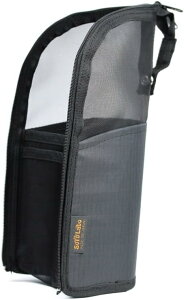 SotoLabo Dry mesh Cutlery case \g{ hC bV Jg[ P[X  悯  ق zR AEghA Lv BBQ o[xL[ ( Black )
