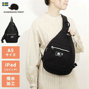 [SCANDINAVIAN FOREST/�X�J���W�i�r�A���t�H���X�g] �V�����_�[ 251-KESF308 �V�����_�[�o�b�O �{�f�B�o�b�O �����V�����_�[ �����Y ���f�B�[�X �΂߂��� �i�u���b�N�j