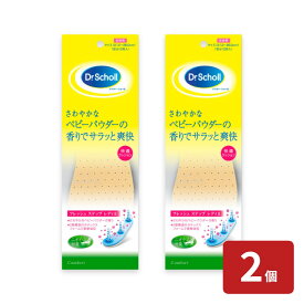 2足セット　Dr. Scholl ドクターショール 女性用 インソール 消臭 フレッシュ ステップ レディII