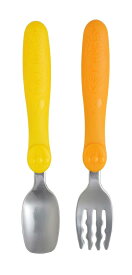 レック アンパンマン スプーン ＆ フォーク (ステンレス) 日本製 1歳頃から