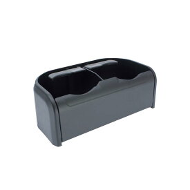 【楽天スーパーSALE★P最大47.5倍】槌屋ヤック(Tsuchiya Yac) 車内用品 ダブルドリンク ホルダー プラス ト レ イ ブラック ZE-32