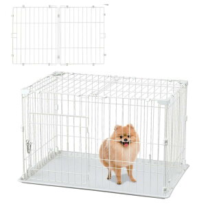 【10/27 9:59迄|お買い物マラソン|当店ポイント5倍】アイリスオーヤマ システムサークル用屋根 P-STNY-550 ホワイト 幅87×奥行57cm