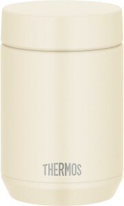 【食洗機対応モデル】 サーモス 真空断熱スープジャー 400ml アイボリー 全パーツ食洗機OK 保温保冷 お手入れ簡単 口当たりがやさしい丸口設計 スタンダードモデル JED-400 IV