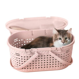 【楽天スーパーSALE実施中】アイリスオーヤマ 猫 キャリー 犬 キャリー 超軽量 メッシュペットキャリー MPC-450 ピンク