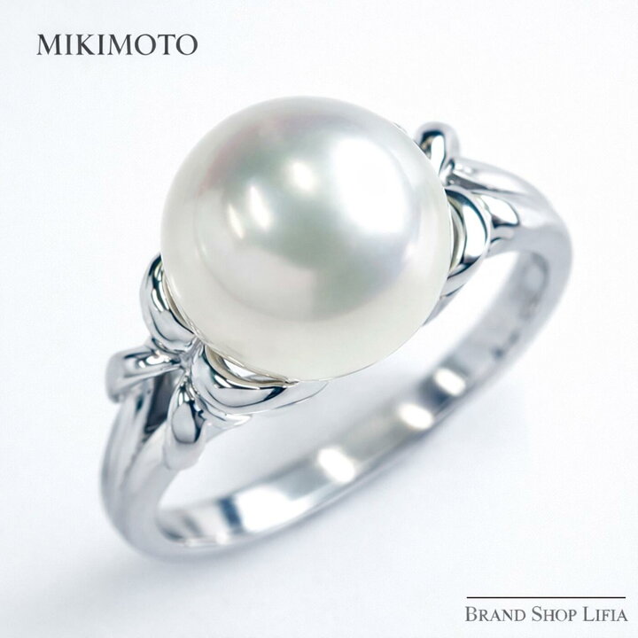 楽天市場】ミキモト MIKIMOTO リング あこや真珠 8.0mm プラチナ Pt900 