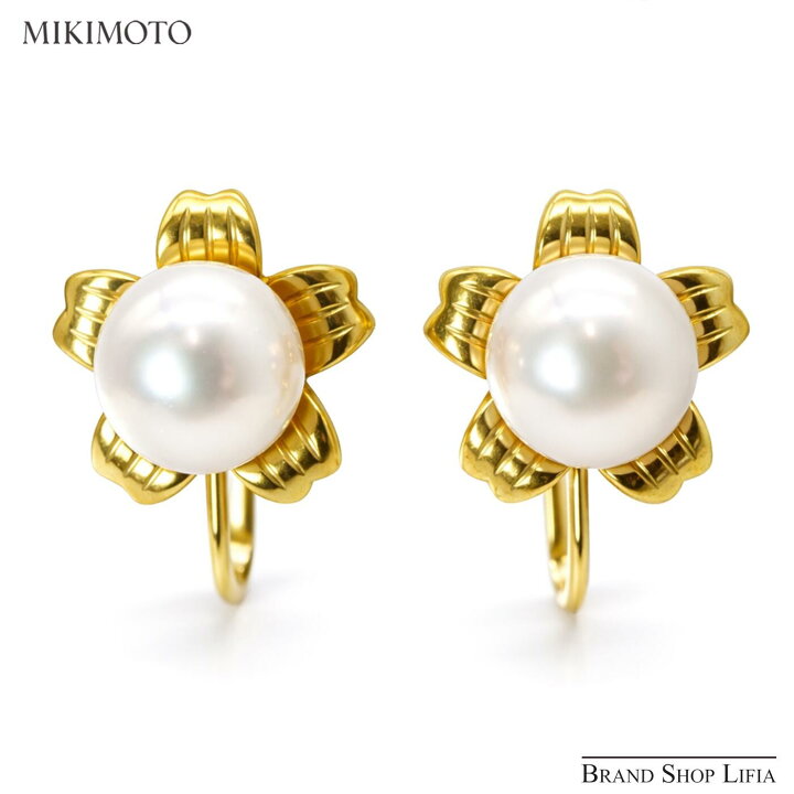 楽天市場】ミキモト MIKIMOTO イヤリング アコヤパール 6.8mm 本真珠 