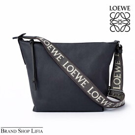 ロエベ LOEWE CUBI キュービィ スモール ショルダーバッグ ブラック レザー スペイン製 斜め掛け 肩掛け レディース ブランドバッグ 中古 極美品