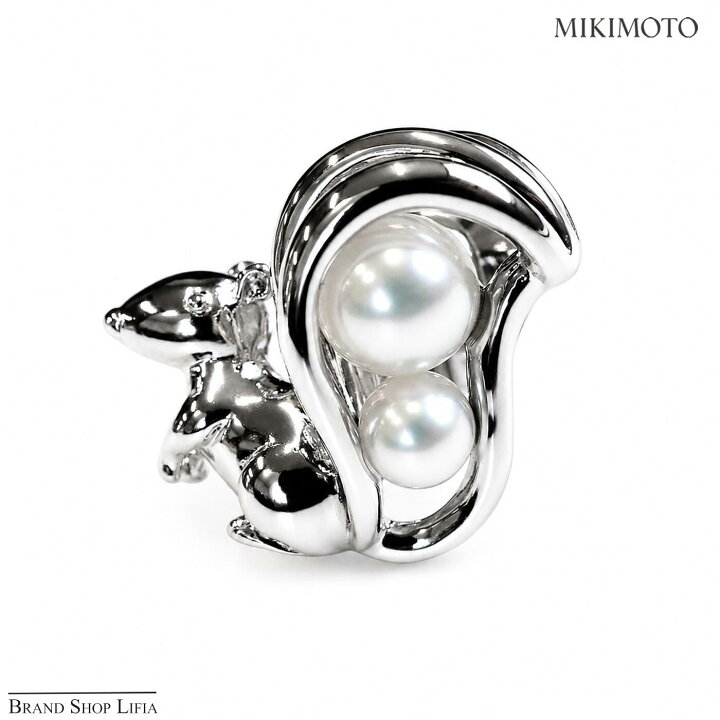楽天市場】【未使用品】ミキモト MIKIMOTO ブローチ アコヤ真珠 3.9 