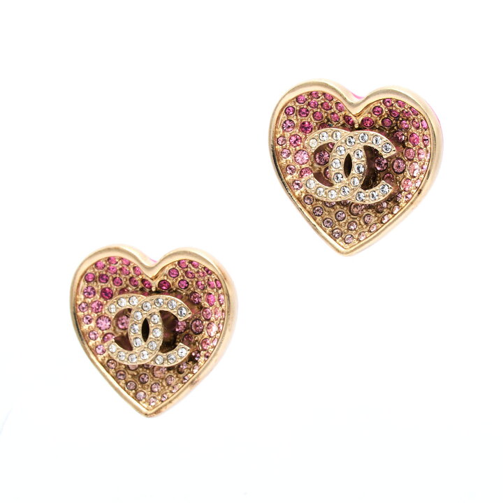 楽天市場】【未使用品】シャネル CHANEL ピアス ココマーク ハート 