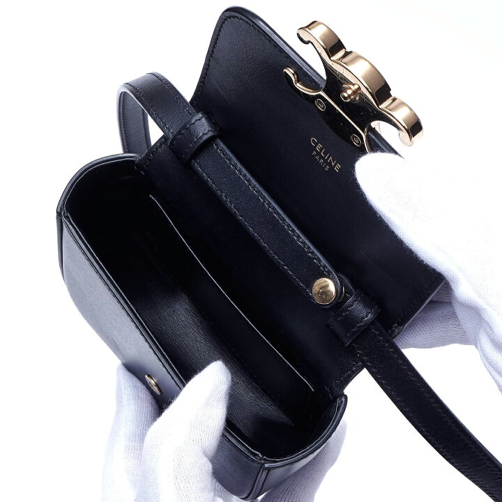 楽天市場】セリーヌ CELINE ショルダーバッグ ミニクロード トリオンフ 