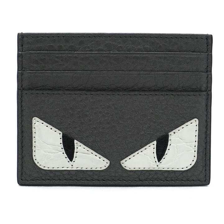 楽天市場】【中古】FENDI フェンディ バグズアイ モンスター レザー 