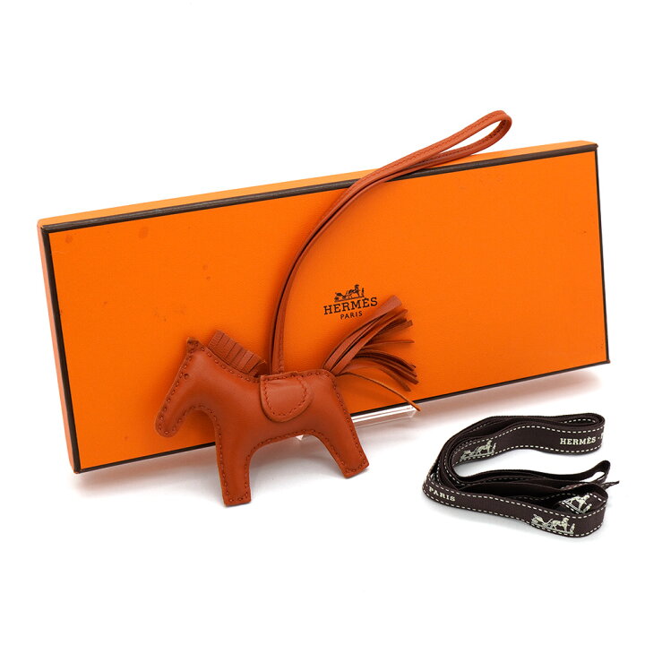 楽天市場】【中古】極美品 HERMES エルメス ロデオ バッグチャーム PM 