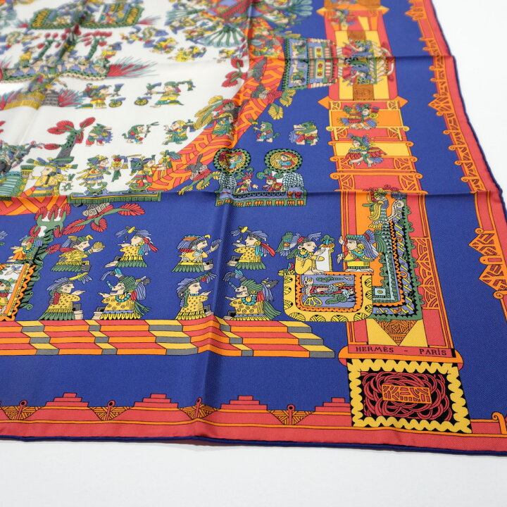 楽天市場】【極美品】HERM?S エルメス カレ90 ASTRES et SOLEILS 天体 