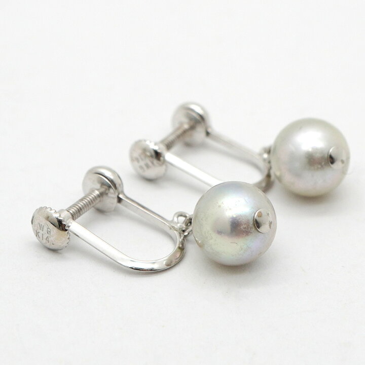 楽天市場】【中古】パール 真珠 ネックレス イヤリング 2点セット K14 