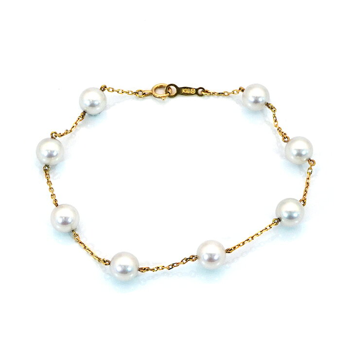 楽天市場】【中古】MIKIMOTO ミキモト パール ブレスレット Akoya  