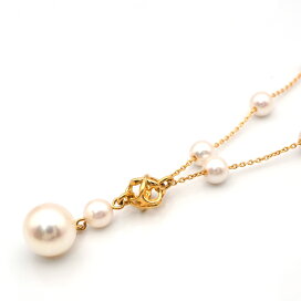 楽天市場】【中古】MIKIMOTO ミキモト パール ネックレス 7mm珠 K18  