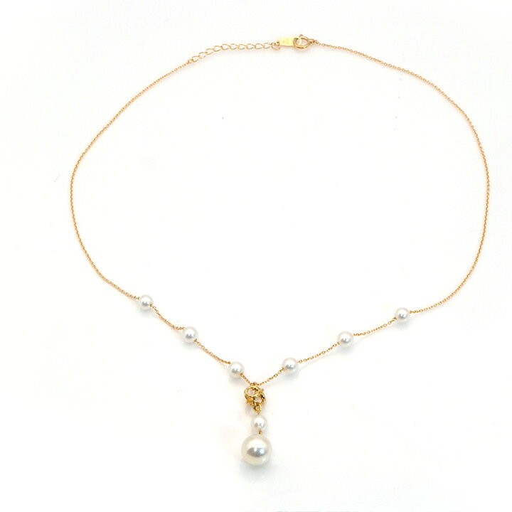 楽天市場】TASAKI タサキ パール ネックレス Akoya pearl 真珠 K18YG 