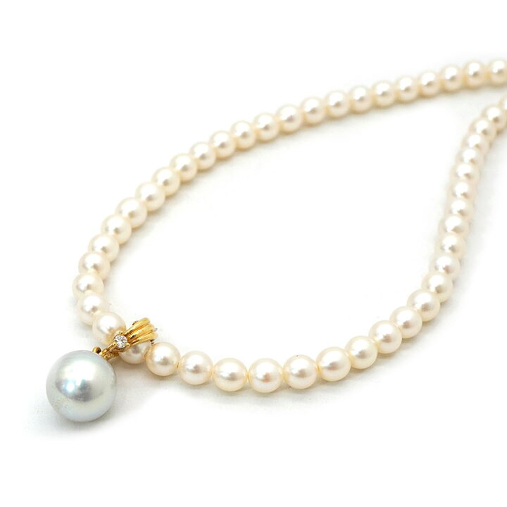 楽天市場】【中古】TASAK タサキ パール ネックレス Akoya pearl 全長 