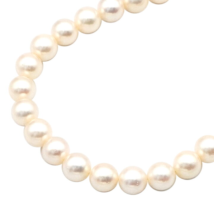 楽天市場】【中古】 MIKIMOTO ミキモト パール ネックレス シルバー 