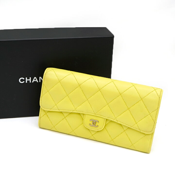 楽天市場】CHANEL シャネル マトラッセ 長財布 A50096 キルティング 