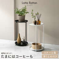プランタースタンド 2段 スチール 組立簡単 お手入れ簡単 軽量 スリム 省スペース コンパクト シンプル …
