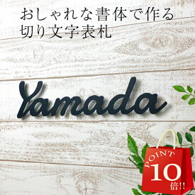 【 4/24～29 P10倍 】 表札 切り文字 ステンレス 戸建 おしゃれ書体で切り文字表札をつくりませんか 【表札 切り文字 ステンレス 切り文字 表札 シンプル かわいい おしゃれ ネームプレート 会社 戸建 風水 個性的】