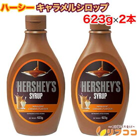 （賞味期限2026/4/17までの為 在庫処分セール中）ハーシー キャラメルシロップ 623g×2本 HERSHEYS（※メール便/レターパック発送）