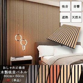 【限界値下げ】吸音パネル 1枚 吸音材 断熱材 吸音ボード 吸音シート DIY 壁 ウォールパネル 壁に貼る 騒音対策 吸音 賃貸 防音パネル 防音 パネル 吸音ウォールパネル 天然木 木製 ウッド おしゃれ スラットウォールパネル