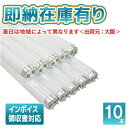[法人限定][即納在庫有り] FL10ECWF3 (10本セット) パナソニック ※受注品 パルック蛍光灯 直管 スタータ形 クール色