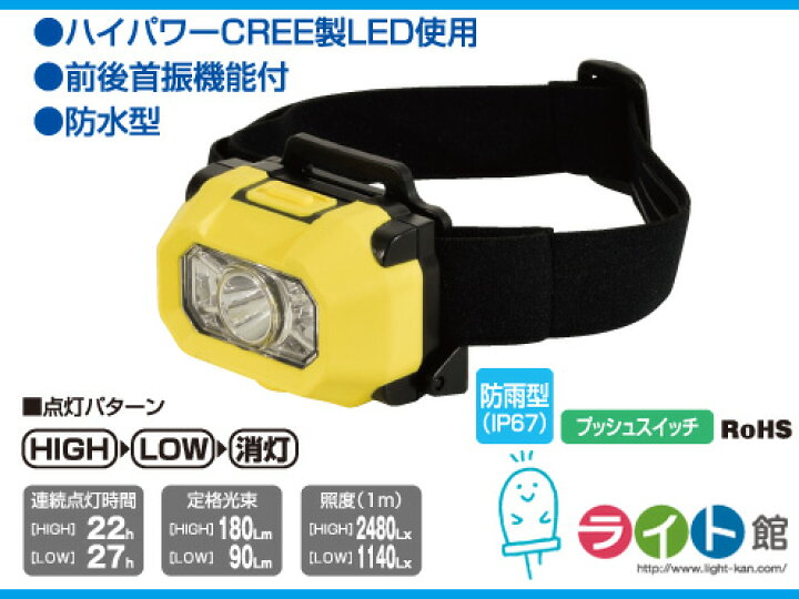 楽天市場】日動工業 LED防爆ヘッドライト DS-14 : ライト館 