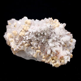 カルサイト・ドロマイト・チャルコパイライト共生 水晶クラスター 【 1点モノ クリスタル 天然石 】