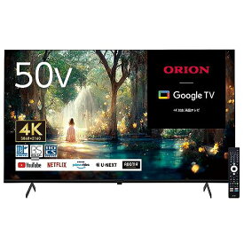 ORION(オリオン) 50V型 4K対応 スマートテレビ OSR50G10A
