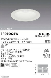 �y15,000�~�`�����������z�����Ɩ� �����_�E�����C�g�Q��150�Q5500TYPE�Q4000K�Q�� ERD10021W (���k�C�����ꗣ��������)
