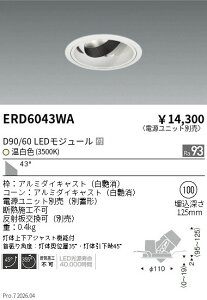 �y15,000�~�`�����������z�����Ɩ� DUAL�@���j�o�[�T��DL�@D90�^D60�@3500K�@���L ERD6043WA (���k�C�����ꗣ��������)