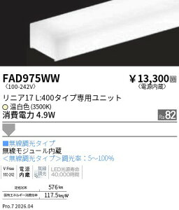 �y15,000�~�`�����������z�����Ɩ� �P�F�Q���j�A17�Q�d�������Q���������@L400�@3500K FAD975WW (���k�C�����ꗣ��������)