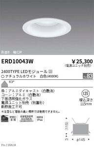 �y15,000�~�`�����������z�����Ɩ� �����_�E�����C�g�Q��125�Q2400TYPE�Q4000K�Q�� ERD10043W (���k�C�����ꗣ��������)